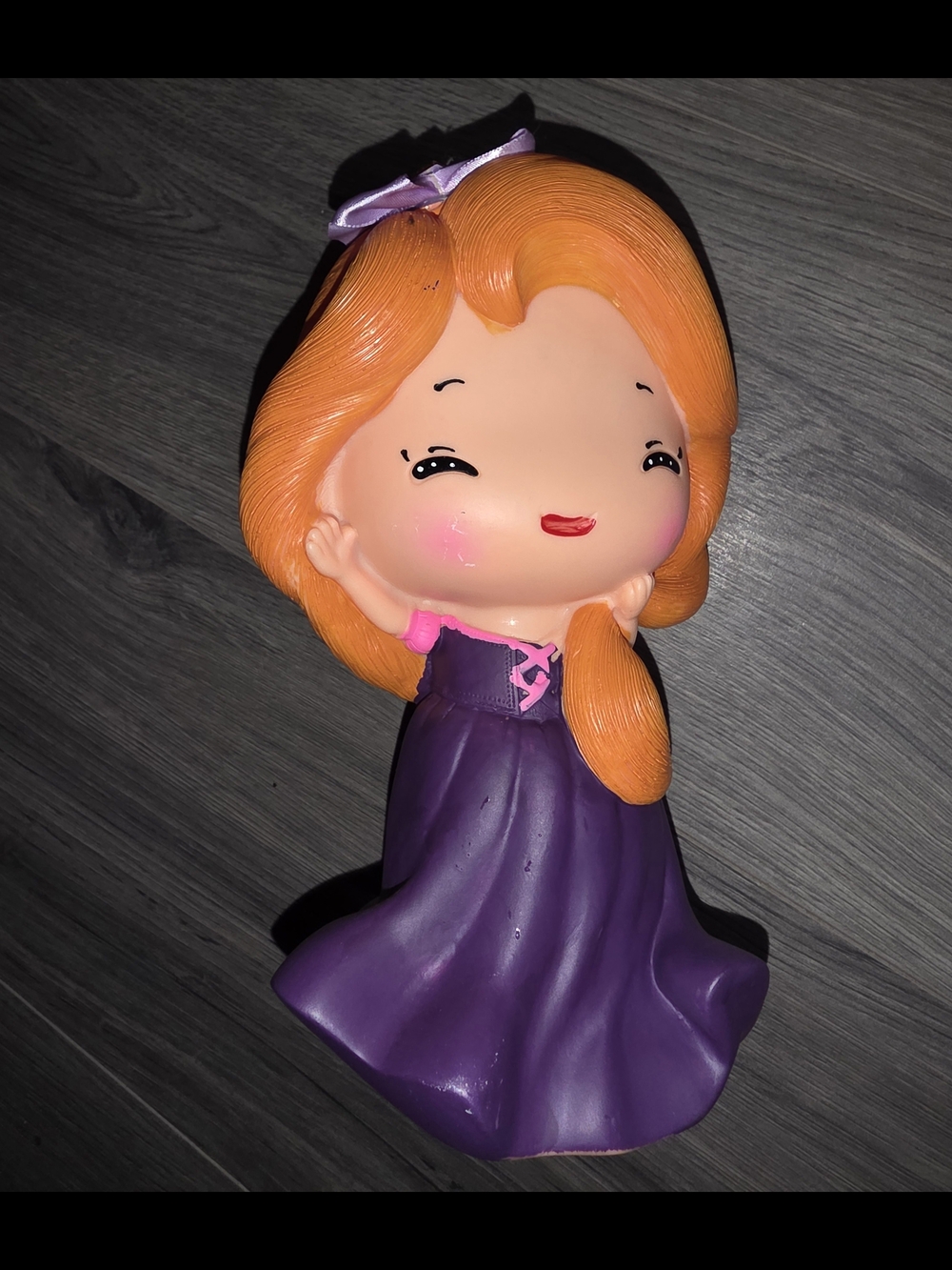 Piggy bank. Kids. Room decor Repunzel princess. Disney.